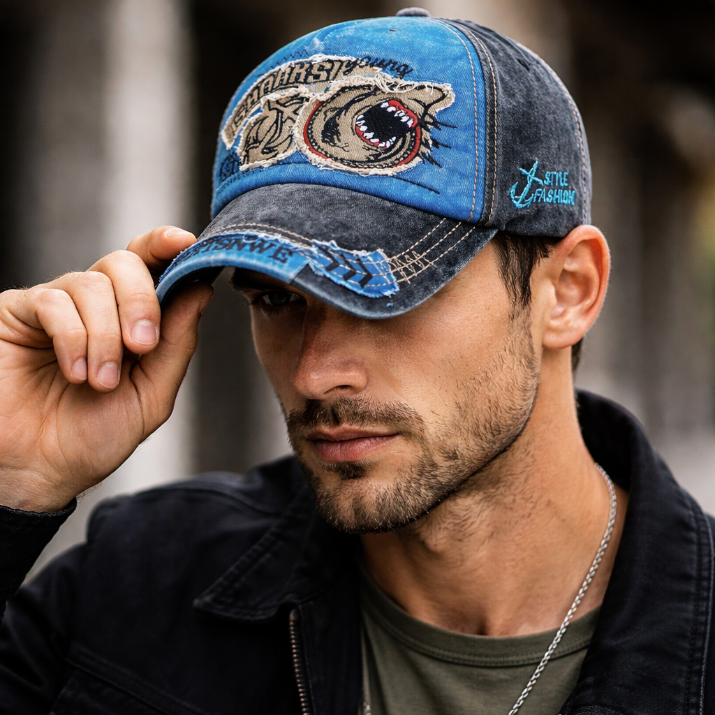 Harrington Shark Cap