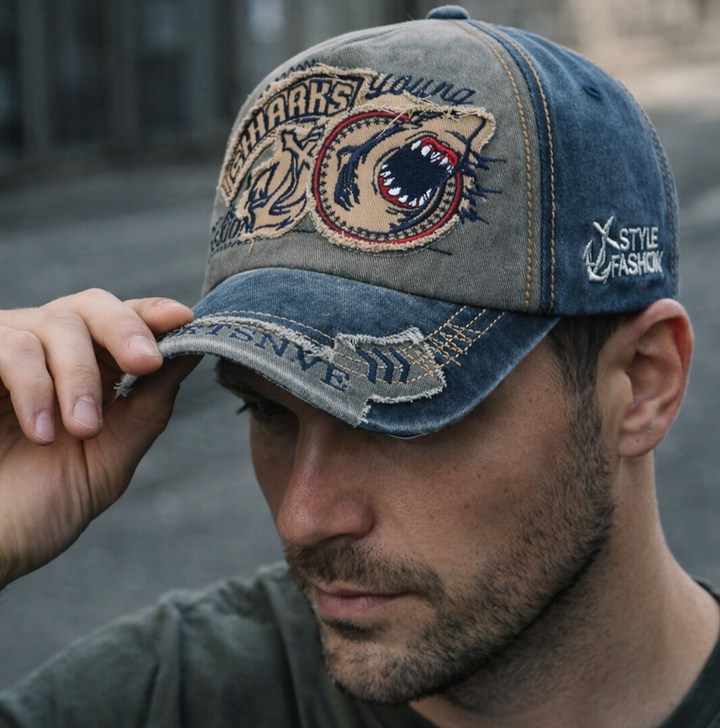 Harrington Shark Cap