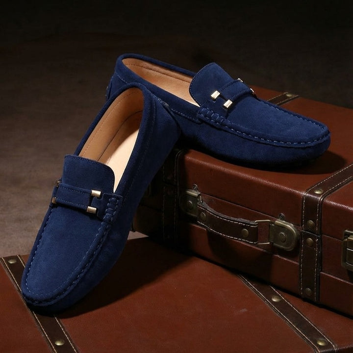 Giovanni Suede Loafers