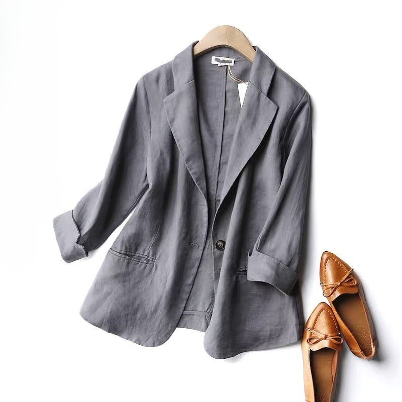 Marilyn Linen Blazer
