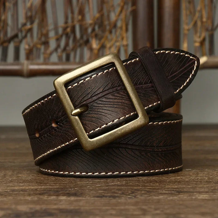 Buckhorn Genuine Leather Belt
