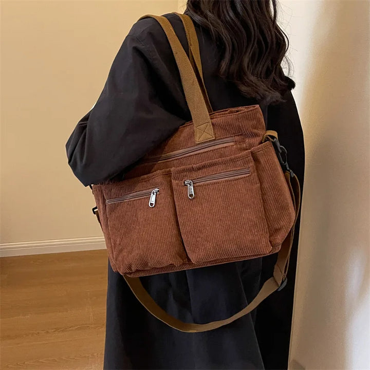 Haven Corduroy Tote Bag