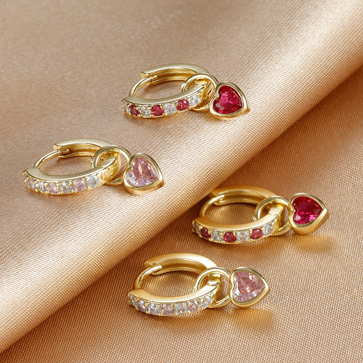 Seraphine Heart Earrings