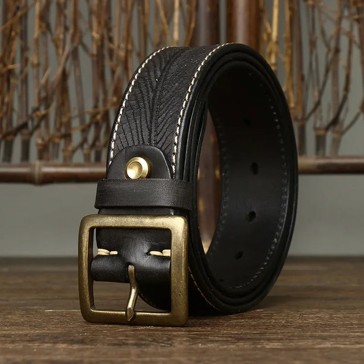 Buckhorn Genuine Leather Belt