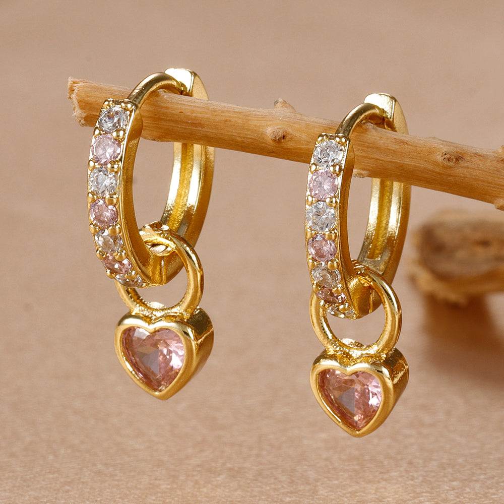 Seraphine Heart Earrings