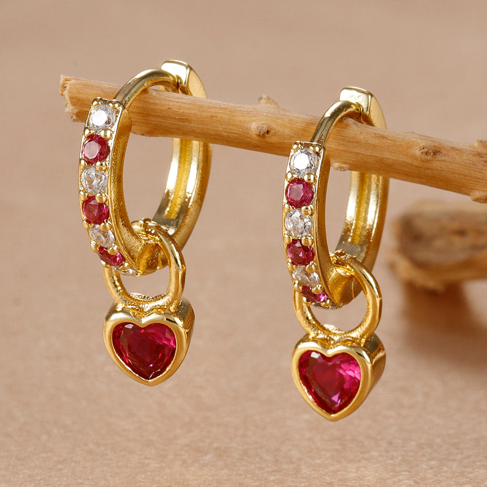 Seraphine Heart Earrings
