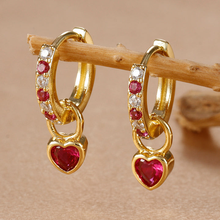 Seraphine Heart Earrings