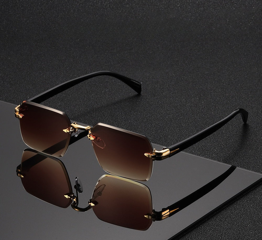 Monarch Rimless Sunglasses