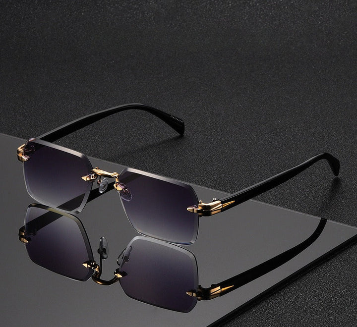 Monarch Rimless Sunglasses