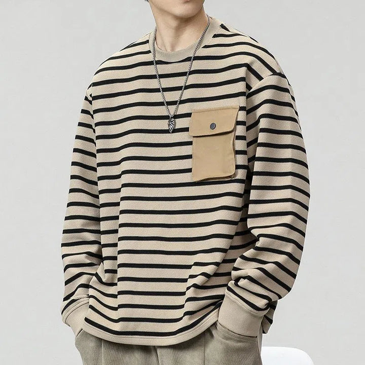 Urban Stripe Pullover
