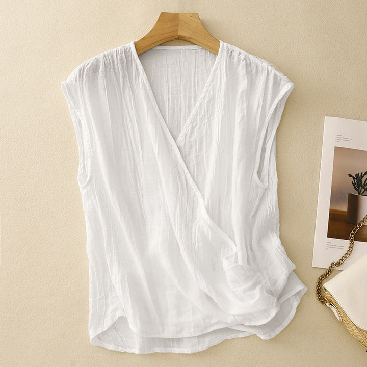 Sahira Linen Blouse