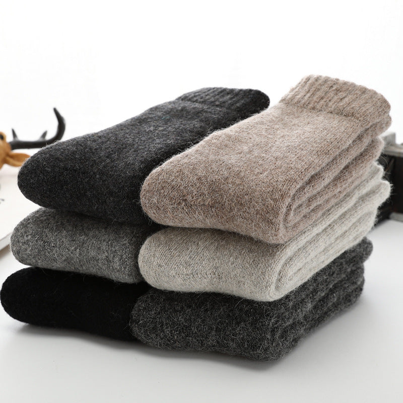 Wool & Cotton Blend Socks