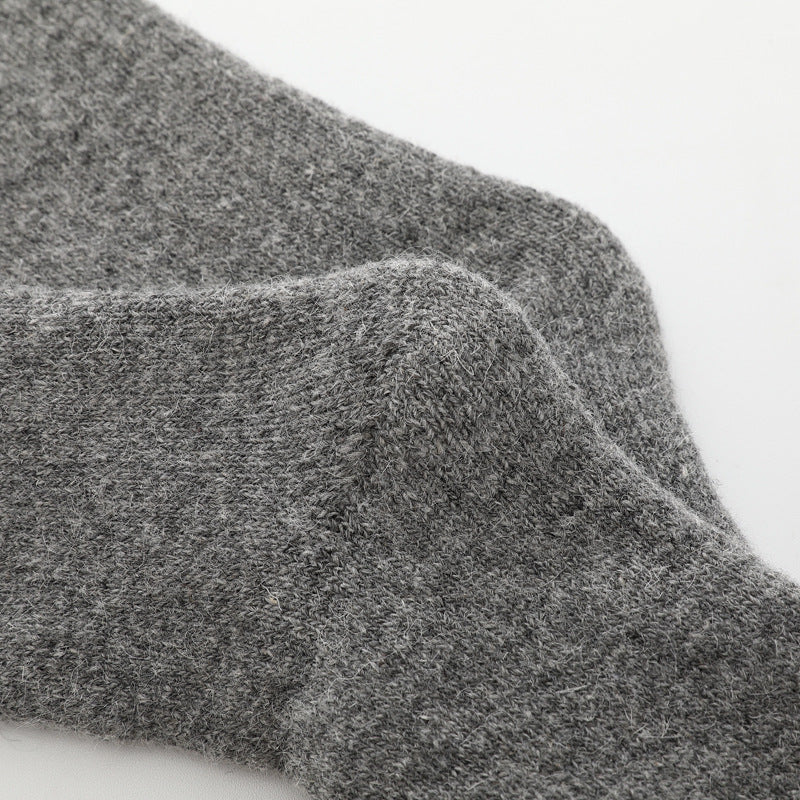 Wool & Cotton Blend Socks