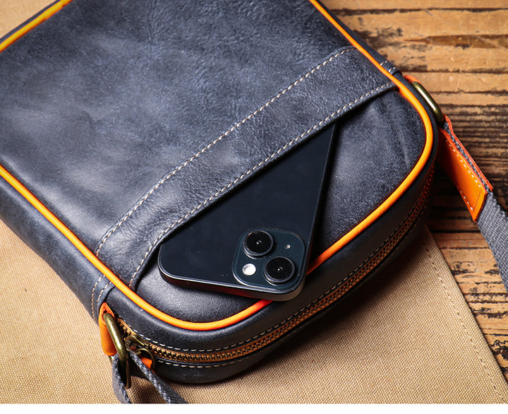 Asher Genuine Leather Crossbody