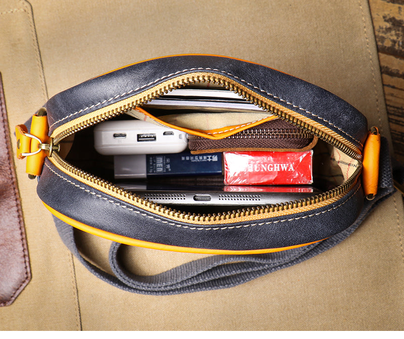 Asher Genuine Leather Crossbody