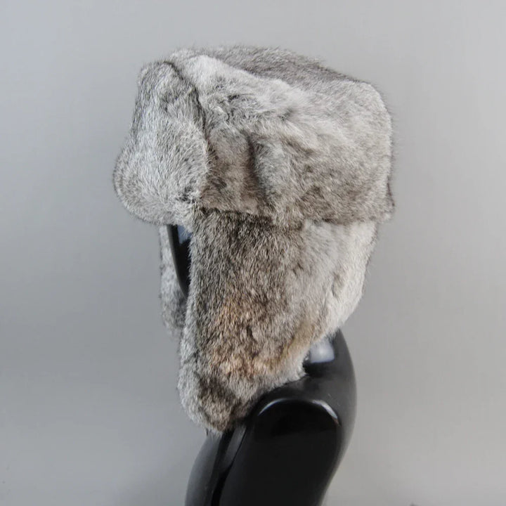 Valland Genuine Rabbit Fur Hat