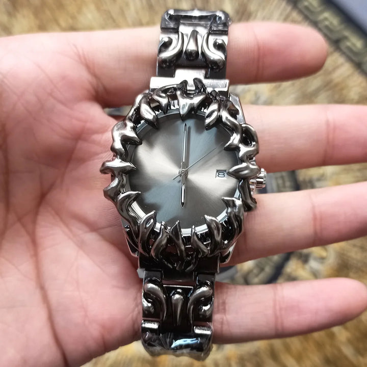 flame Steel Watch