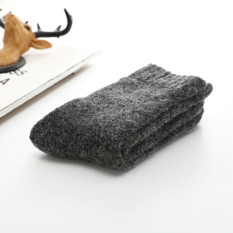 Wool & Cotton Blend Socks