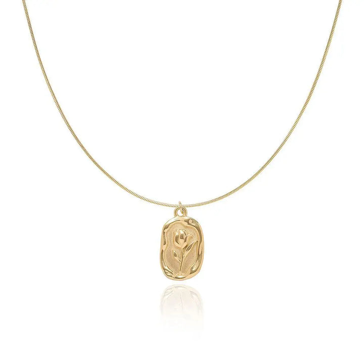 Flora Medallion Necklace