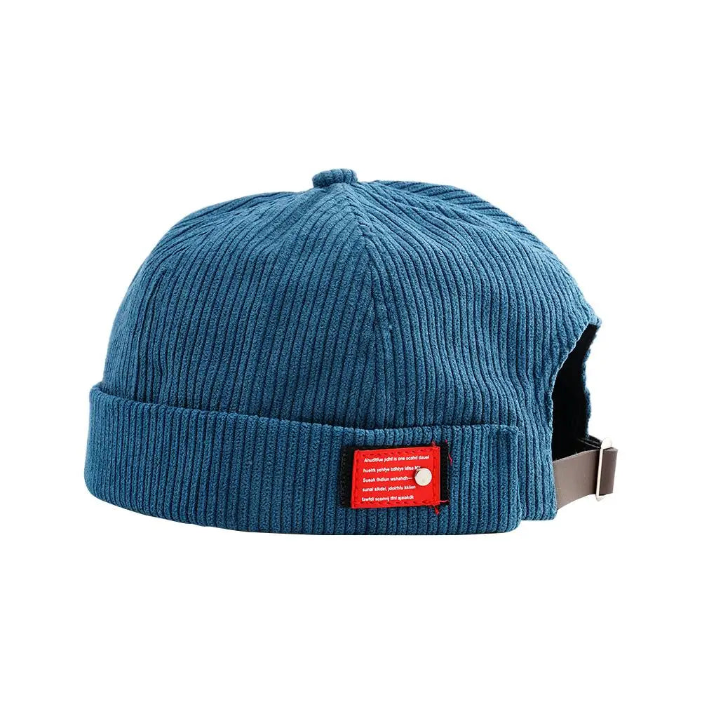 Cord Brimless Cap
