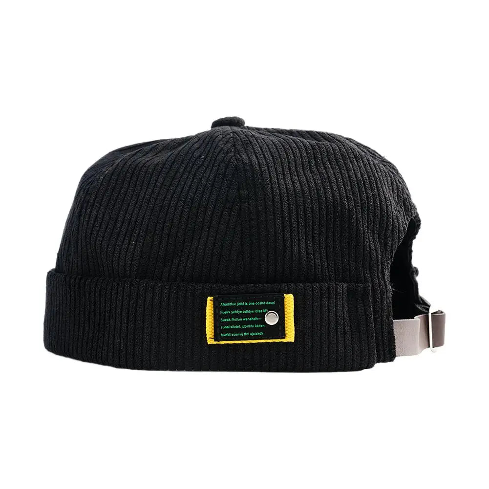 Cord Brimless Cap