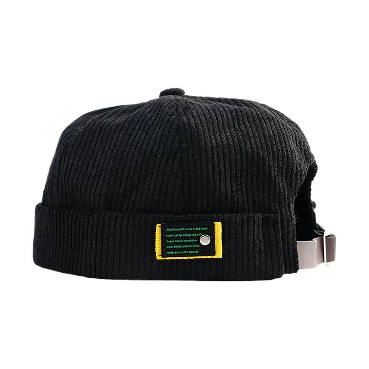 Cord Brimless Cap