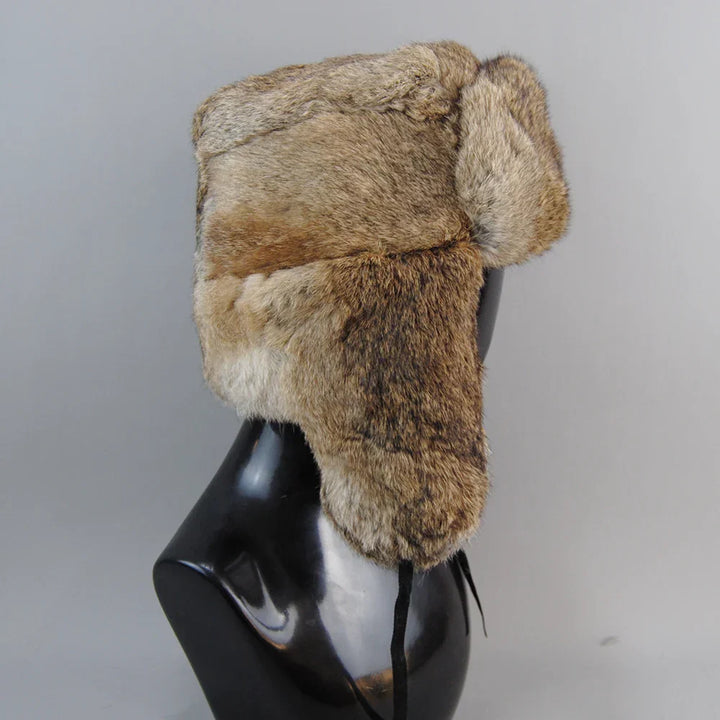 Valland Genuine Rabbit Fur Hat