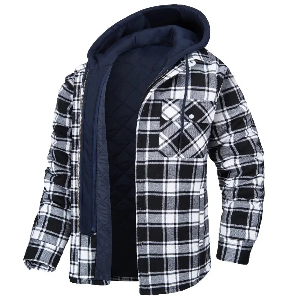Plaid Cashmere Jacket
