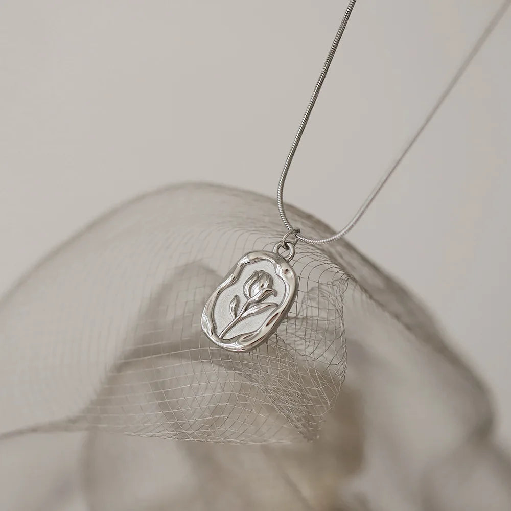 Flora Medallion Necklace
