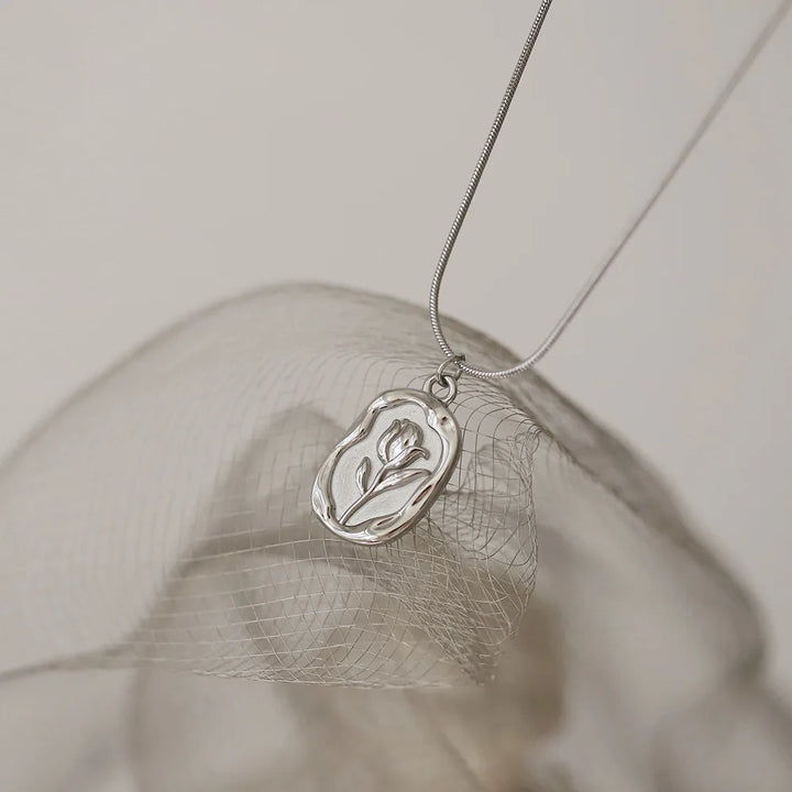 Flora Medallion Necklace