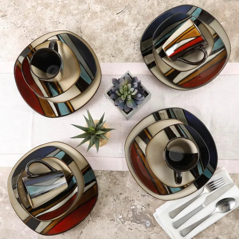 Novo 16-piece dinnerware set