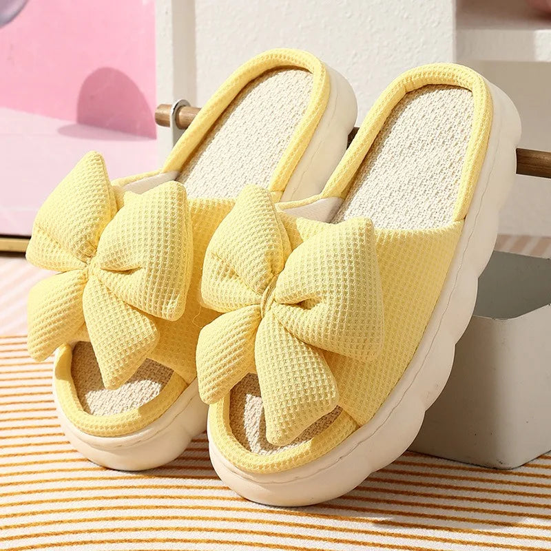 Noya Bow Slippers