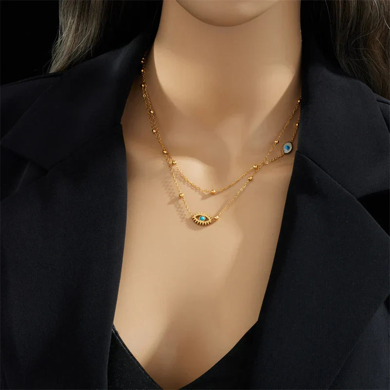 Lucky Eye Pendant Necklace