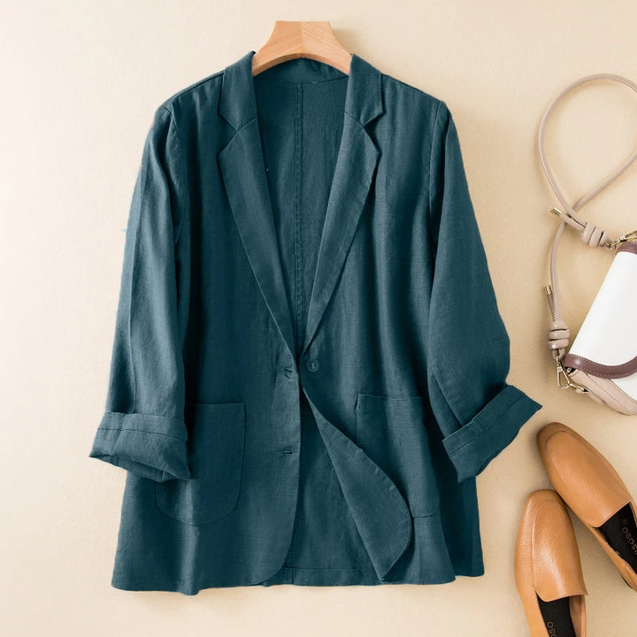 Viara™ Linen Blazer