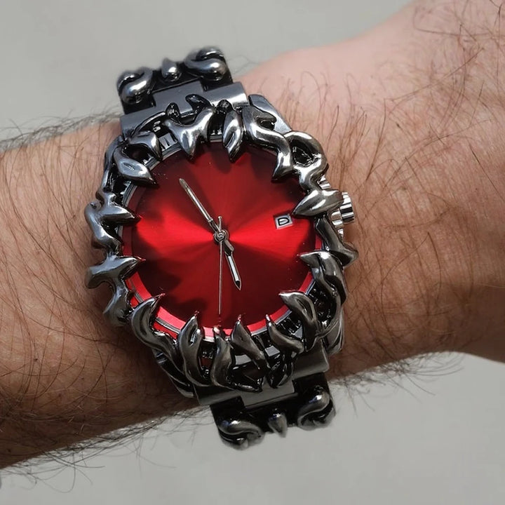flame Steel Watch