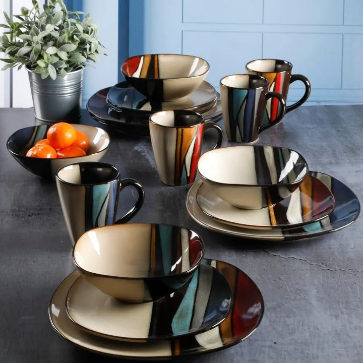 Novo 16-piece dinnerware set