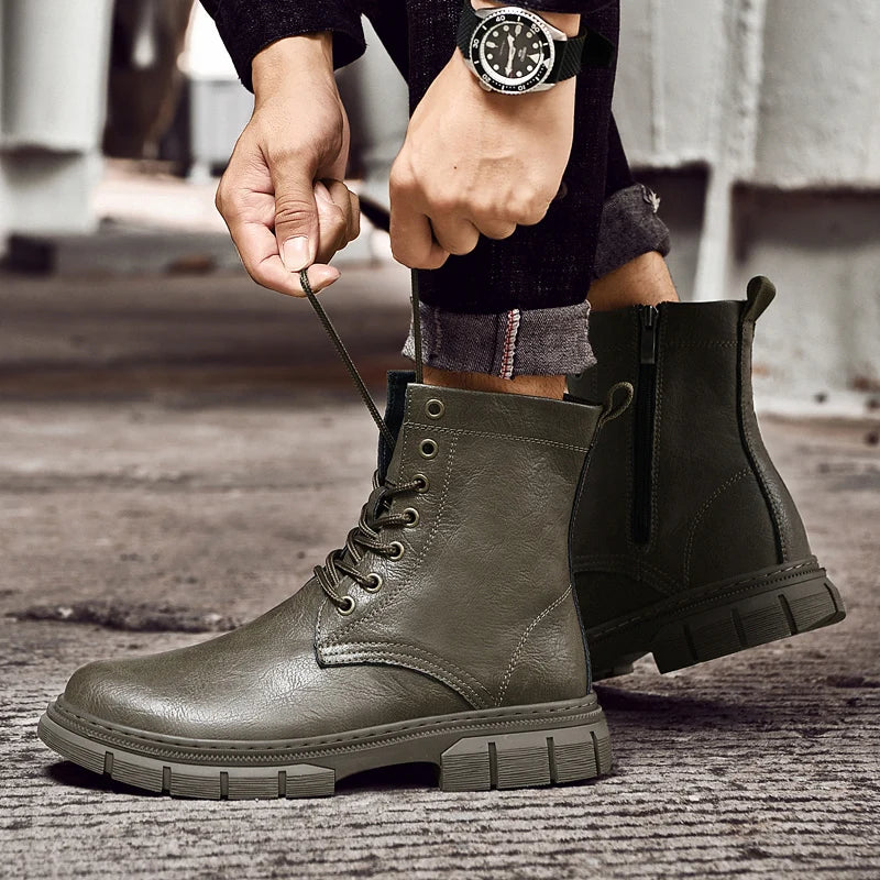 Genuine Leather Boots