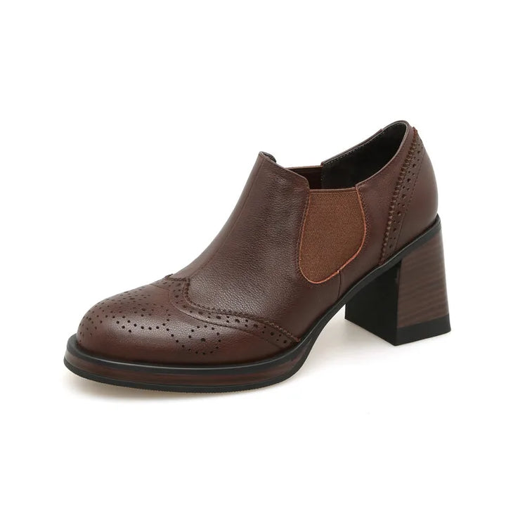 Milan Genuine Leather Heels