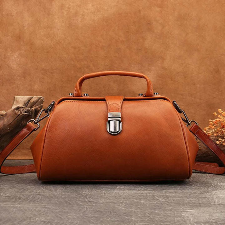 Amelie Genuine Leather Handbag