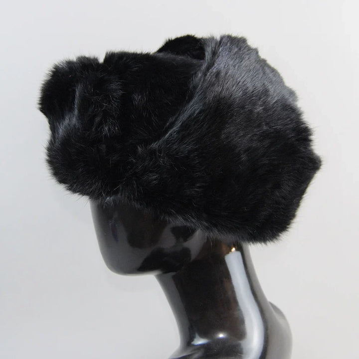 Valland Genuine Rabbit Fur Hat