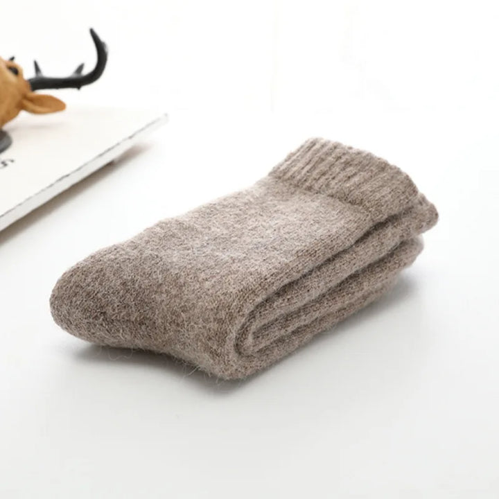 Wool & Cotton Blend Socks
