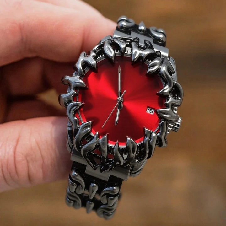 flame Steel Watch
