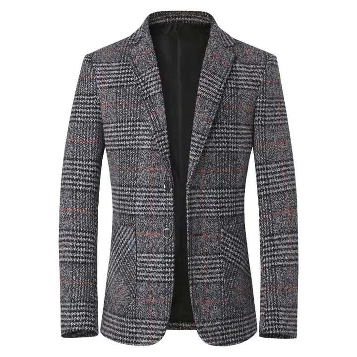 Saville Plaid Blazer