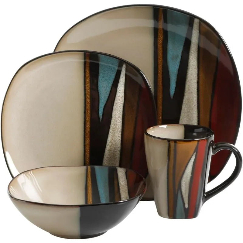 Novo 16-piece dinnerware set