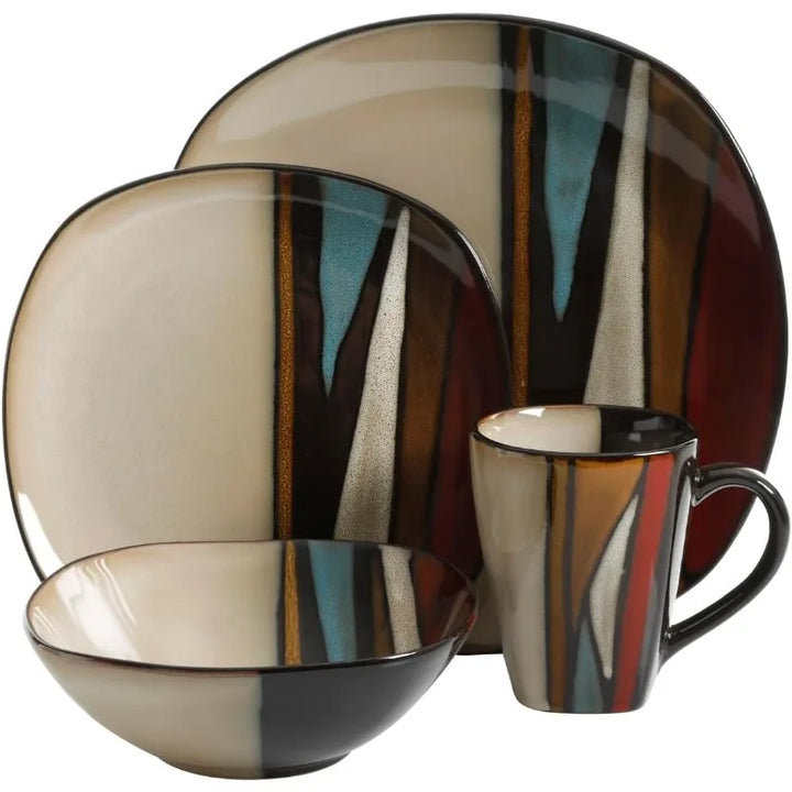 Novo 16-piece dinnerware set
