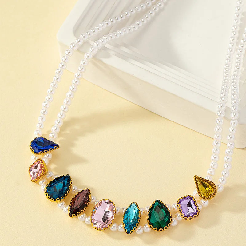 Lustre Gem Choker