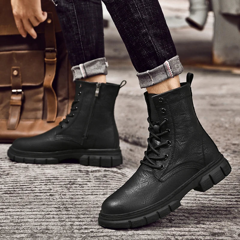 Genuine Leather Boots