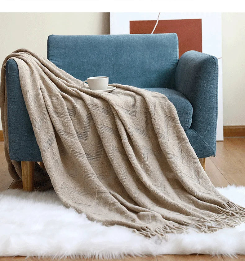 Haven Knit Blanket