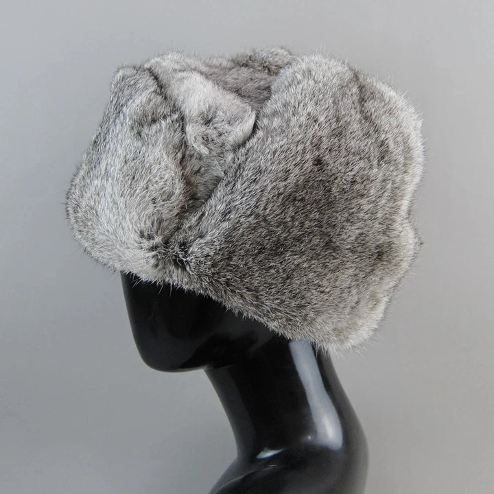 Valland Genuine Rabbit Fur Hat