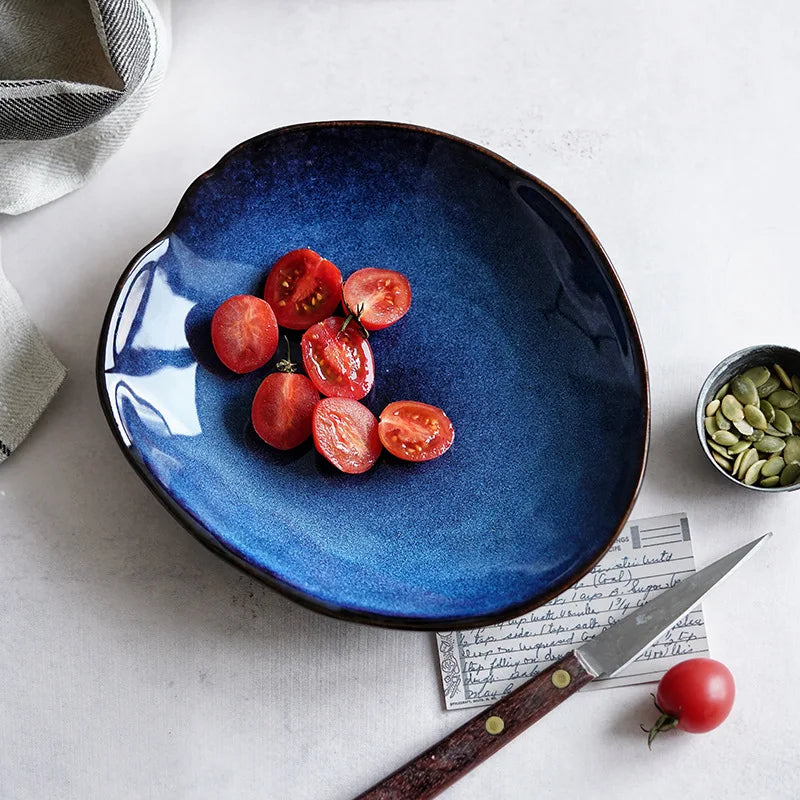 Ocean Blue Plate Set